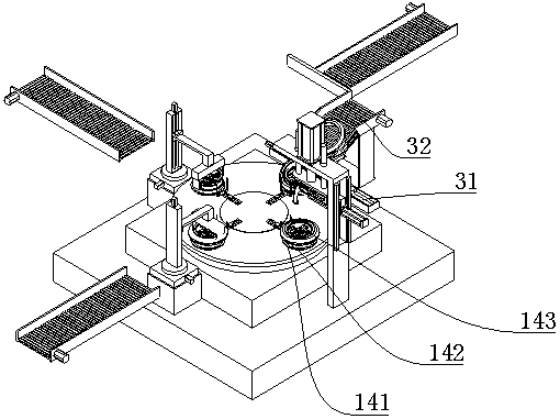 Automatic assembling equipment of tyres and hubs