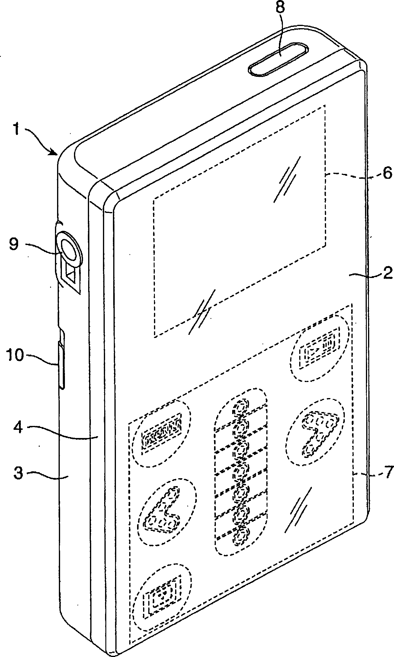 Operation input device and electronic device