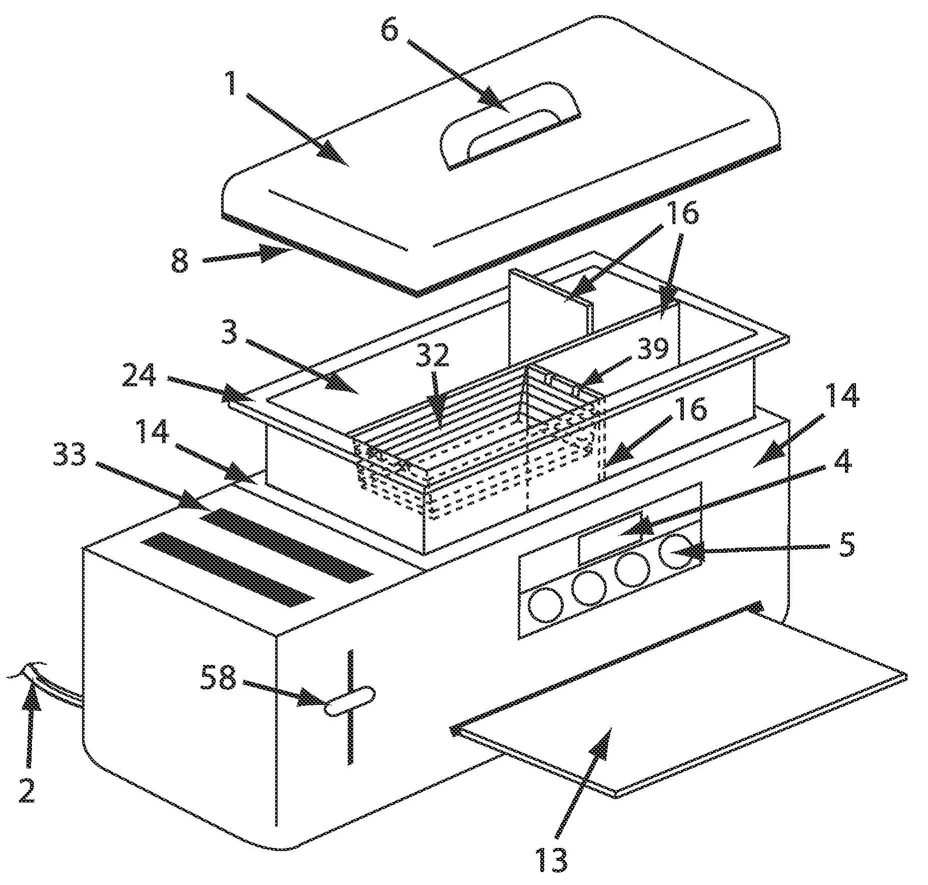 Storage and/or heating system/apparatus for items and food