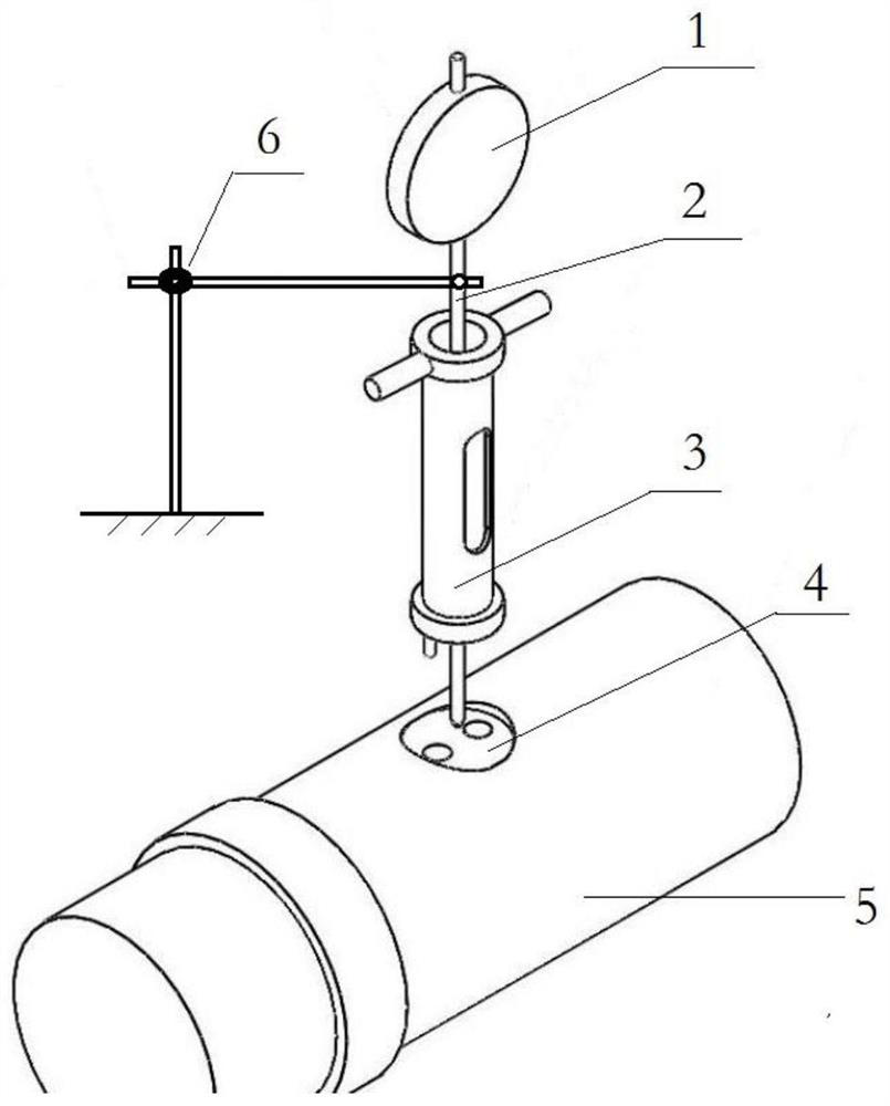 Mechanical fly ball adjusting jig and method for steam-driving auxiliary water feeding pump