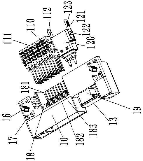 A photoelectric hybrid connector and connector assembly