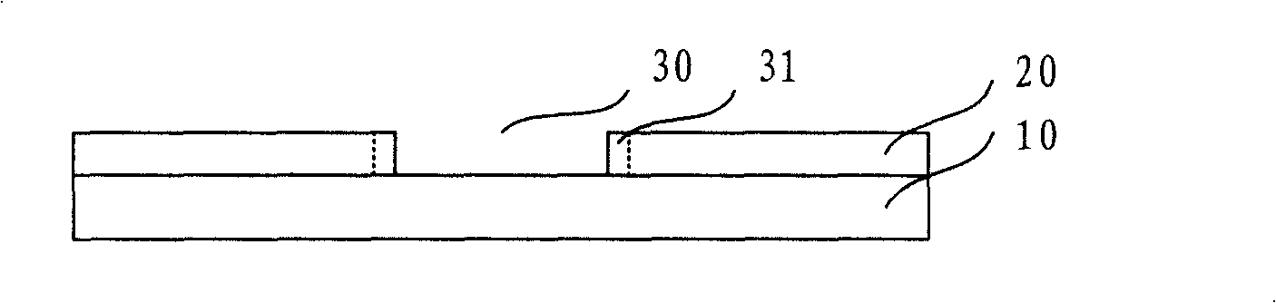 Photoresist mask forming method