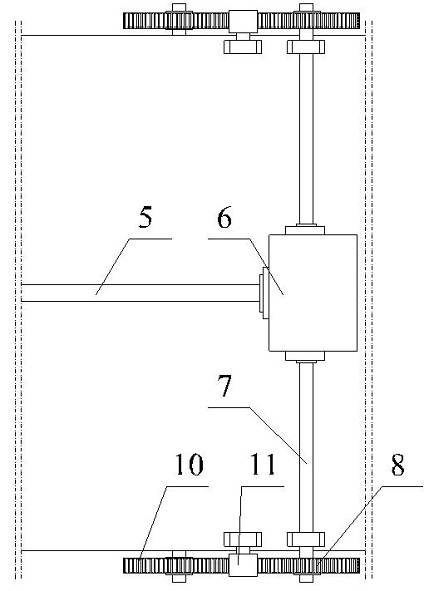 Rotary-cutting, straw-crushing and stubble-cleaning machine and stubble cleaning tool assembly used with same