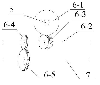 Rotary-cutting, straw-crushing and stubble-cleaning machine and stubble cleaning tool assembly used with same