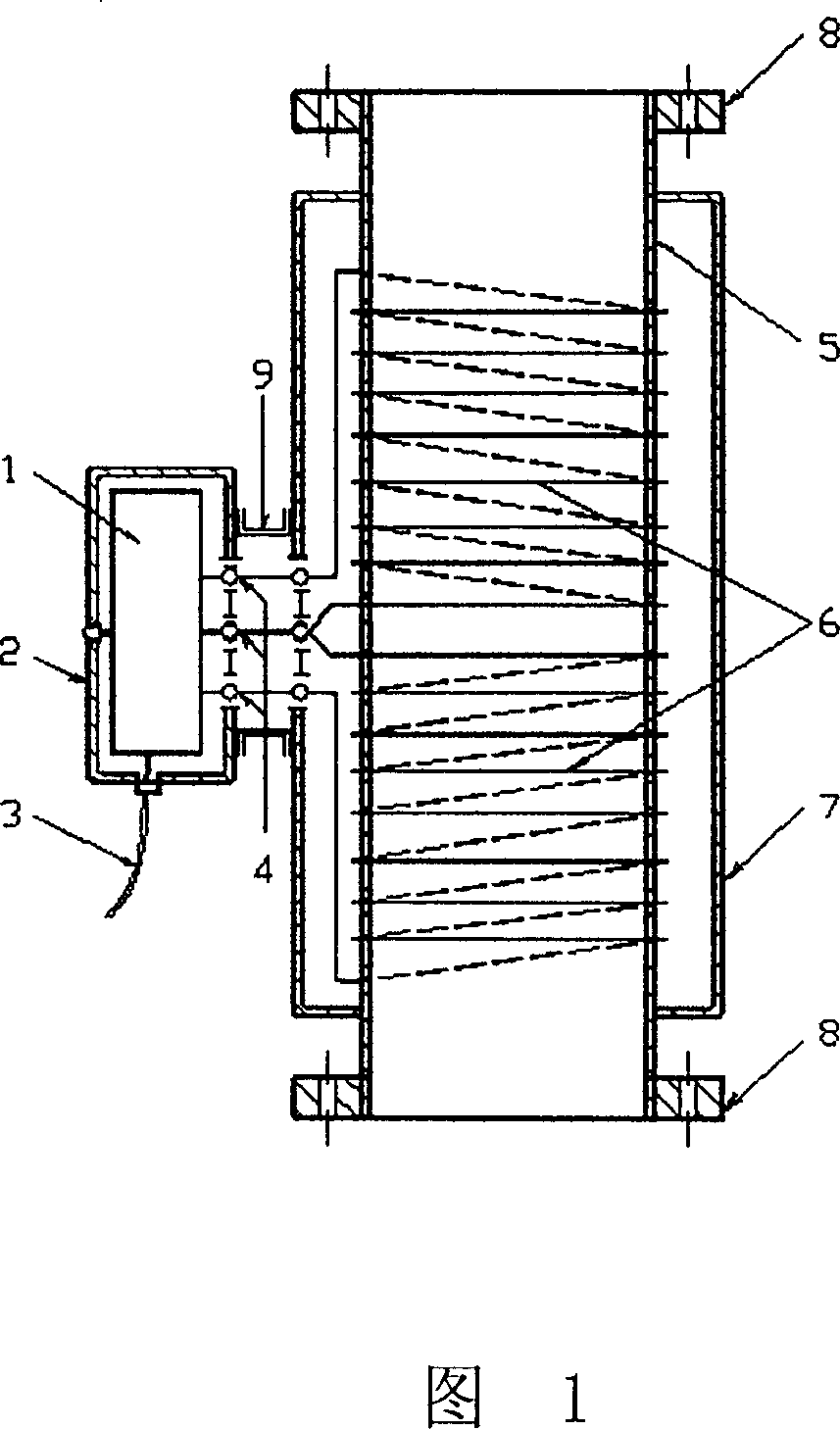 Pulse electromagnetic method for water treatment and dedicated equipment