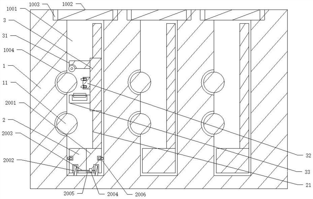 An intelligent power engineering cable laying device