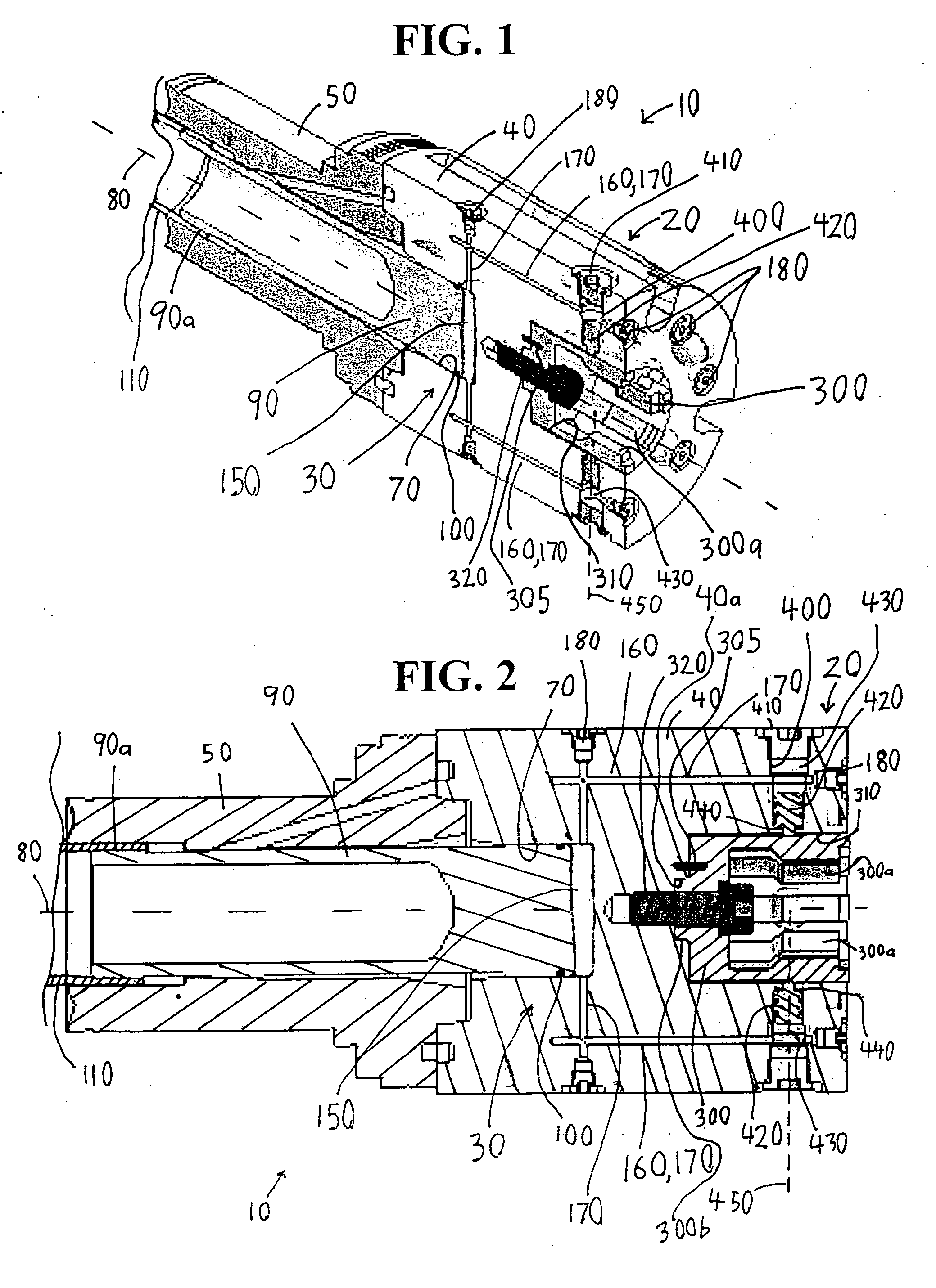 Hydraulic workholding assembly