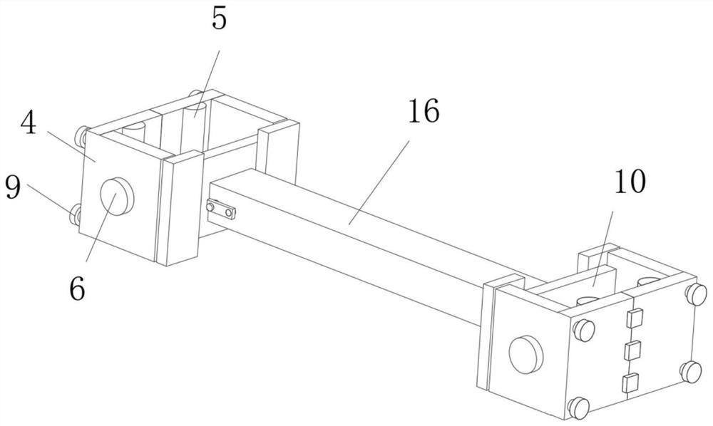 Novel railless triangular hanging basket construction method by using cast-in-cantilever beam