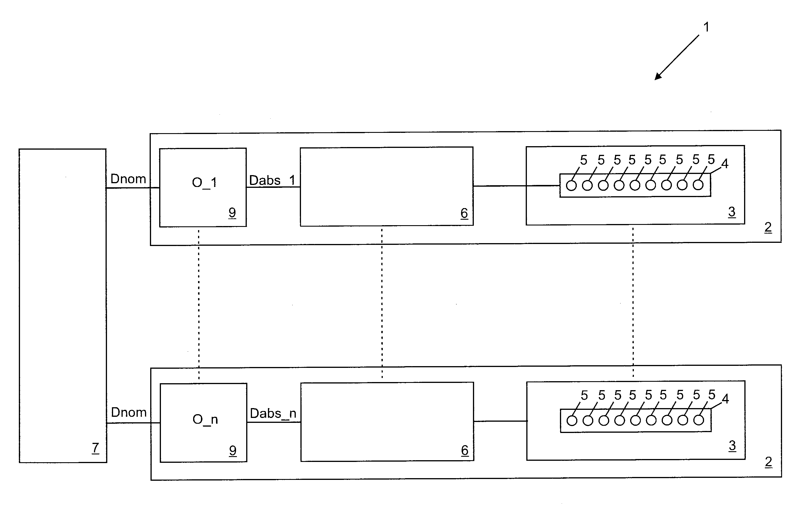 Illumination apparatus and method for operating the illumination apparatus in a dim mode