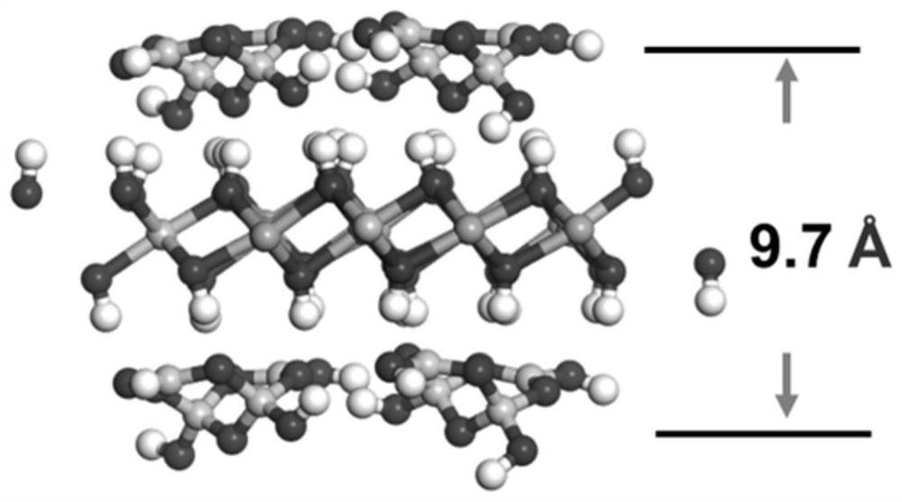 Single-layer hydrotalcite nano material and application thereof in efficient mineralization removal of high-concentration heavy metal ions in wastewater