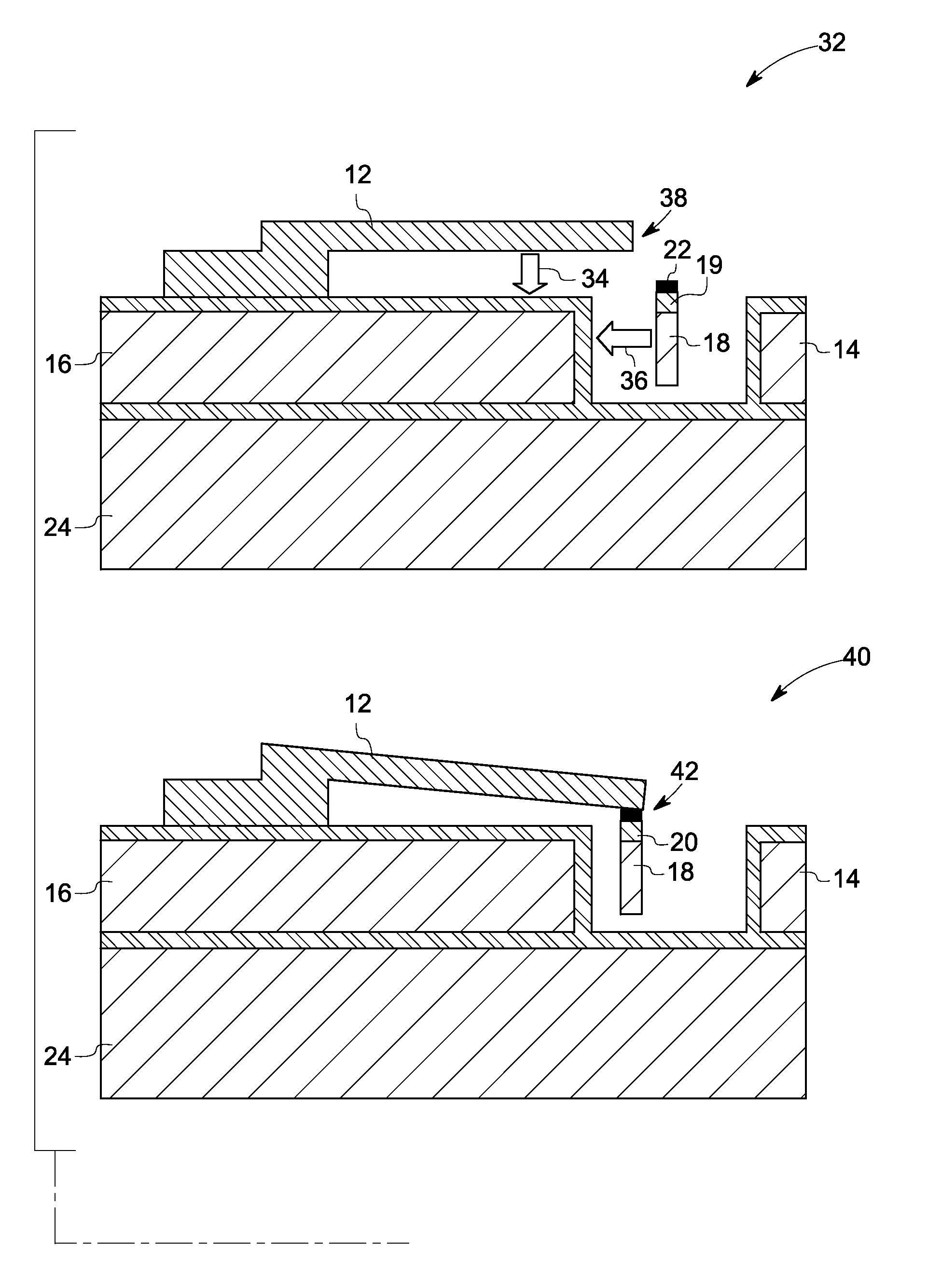 Micro-electromechanical system switch