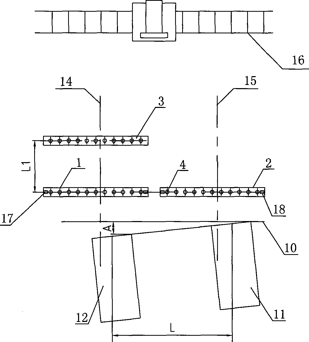 Automobile position auto-induction apparatus