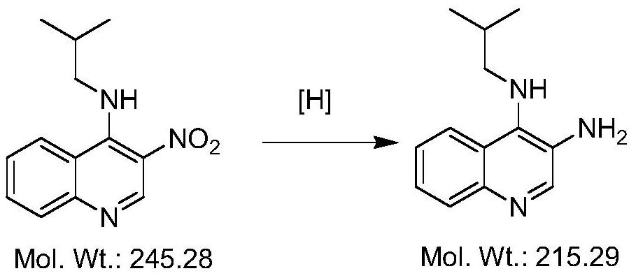 Synthesis method of imiquimod intermediate