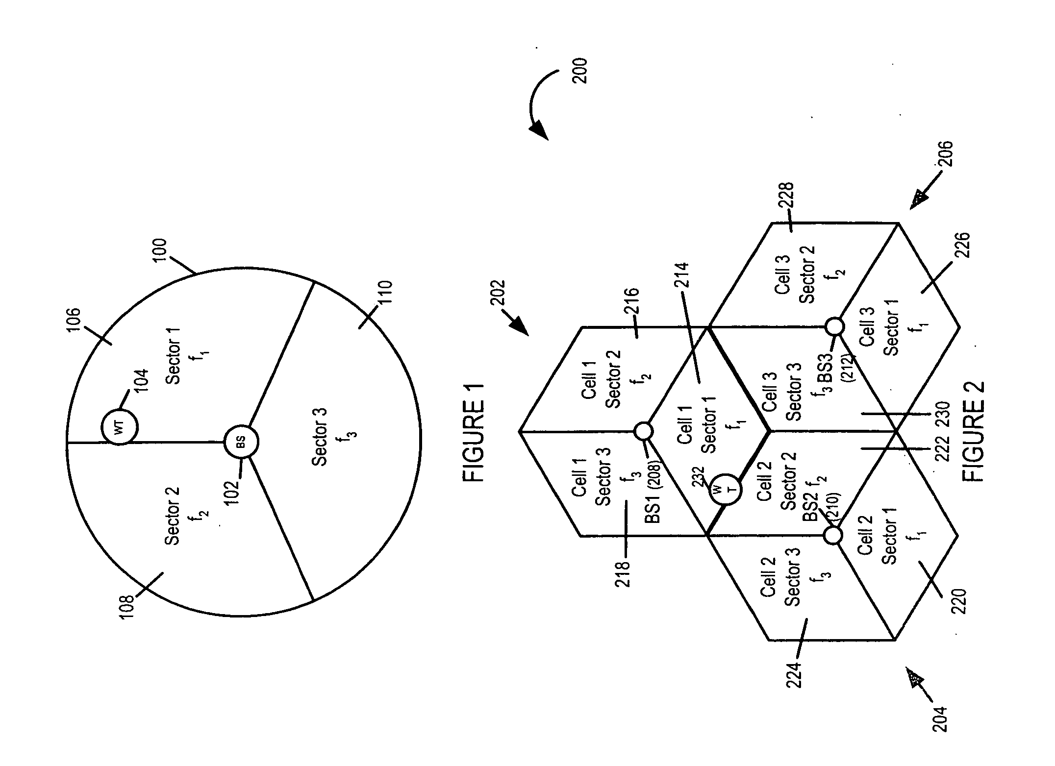 Methods and apparatus for performing handoffs in a multi-carrier wireless communications system