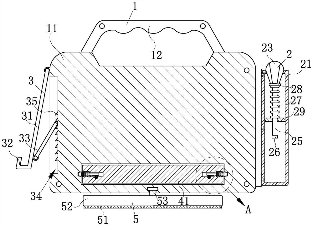 A convenient solar energy emergency energy storage device