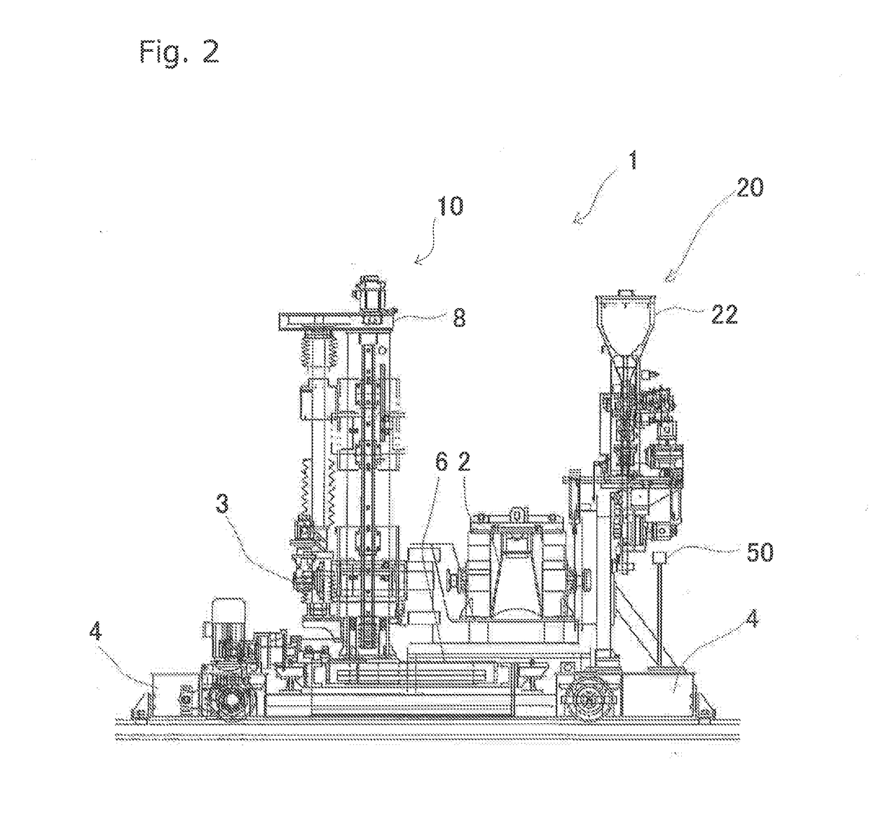 Automatic pouring machine and method for automtically pouring that have ability to pressurize