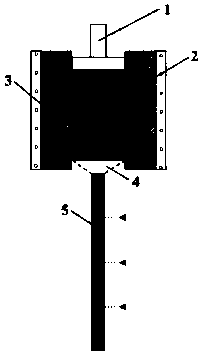 Novel preparation method of graphene nanosheet reinforced metal-based composite material