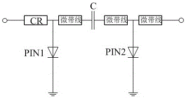 Microwave and continuous-wave high-power amplitude limiter