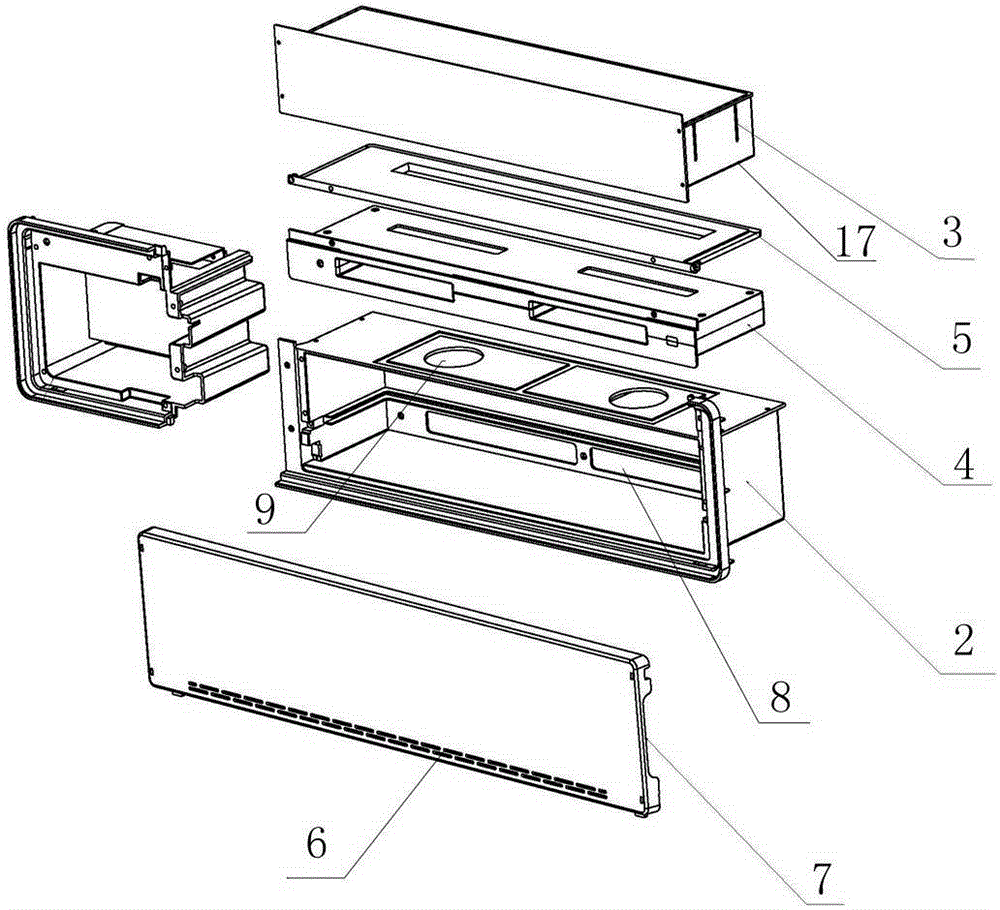 Air cleaning device for fresh air and air cleaning system