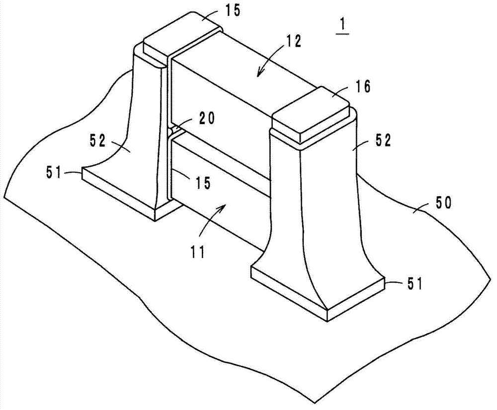 Mounting structure and mounting method