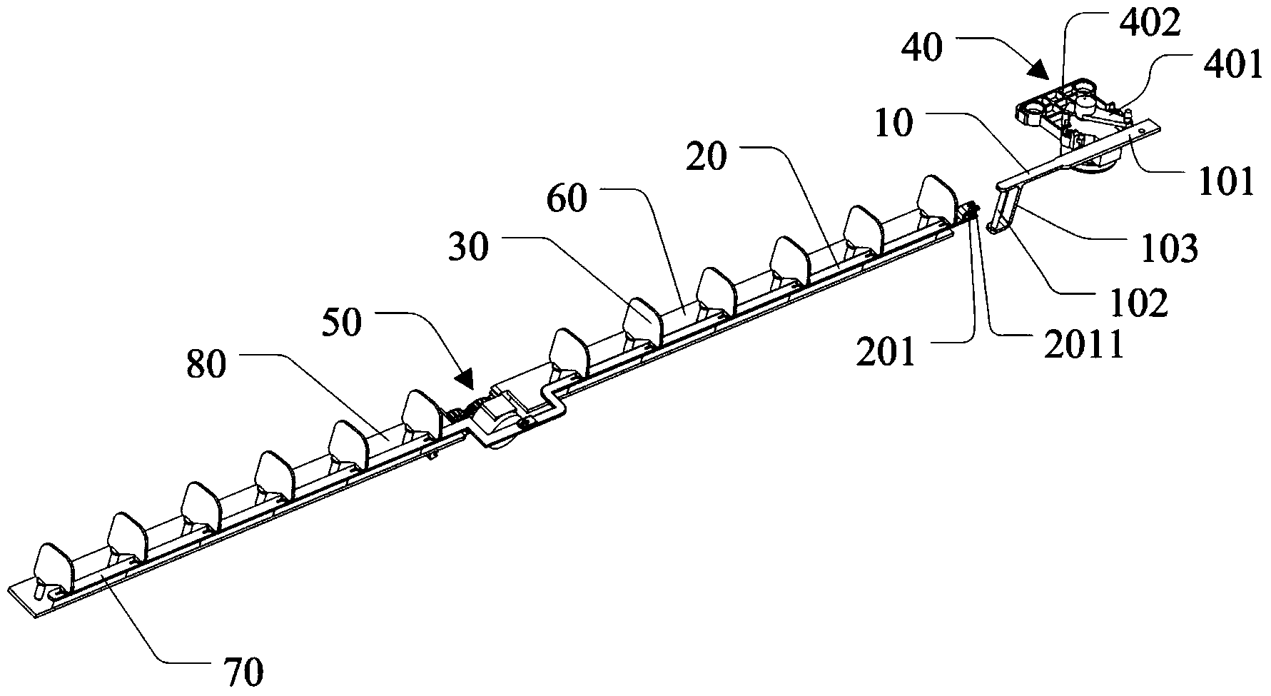 Transmission device and air conditioner