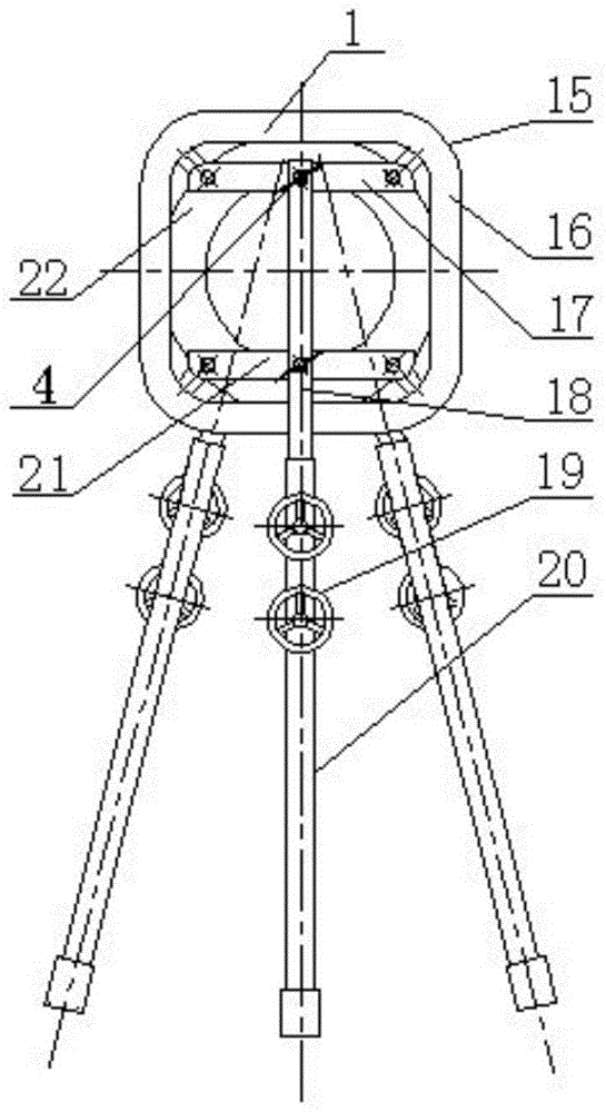 Method for focus positioning of x-ray machine with locking handwheel