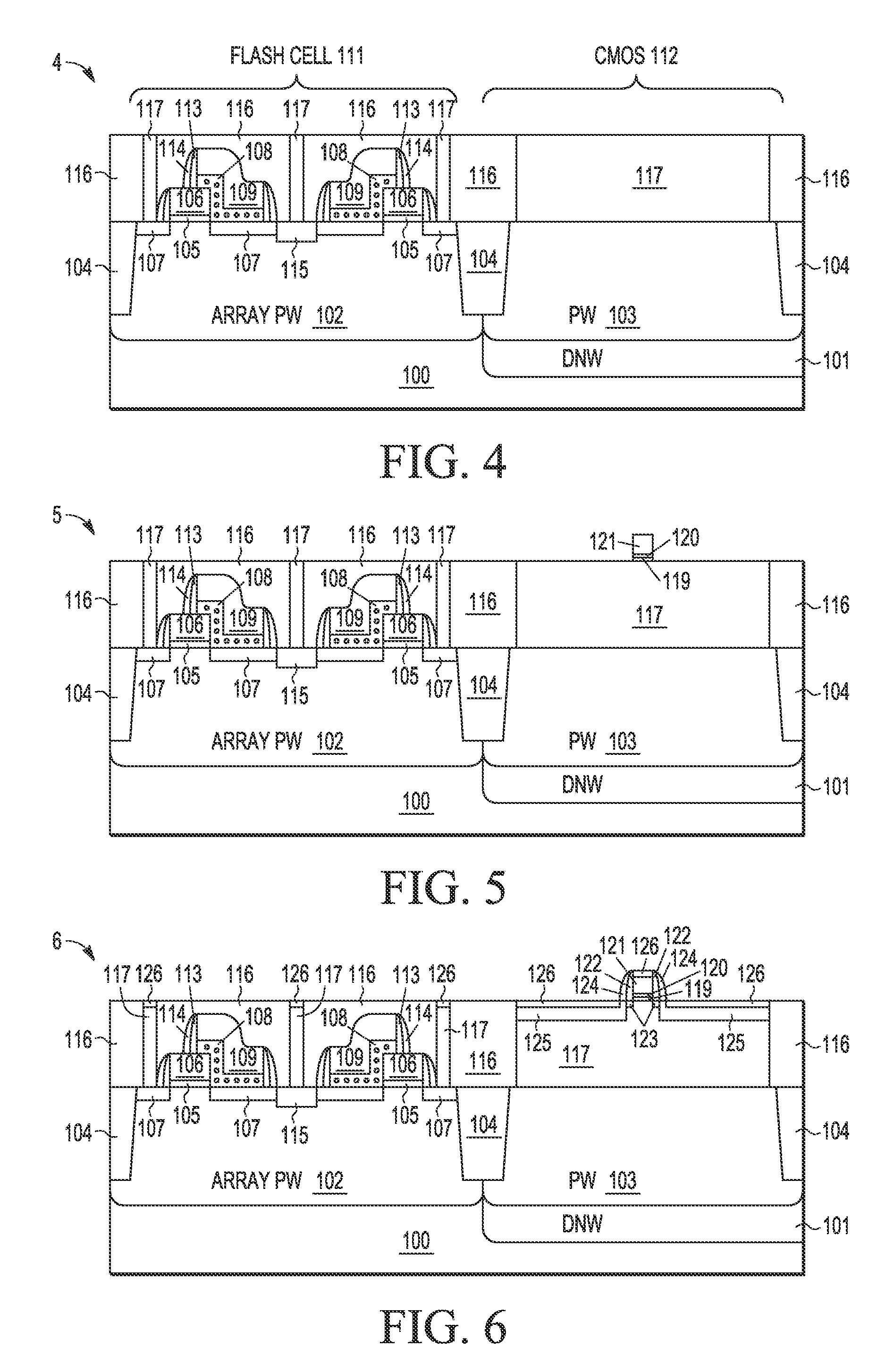 Method to form a polysilicon nanocrystal thin film storage bitcell within a high k metal gate platform technology using a gate last process to form transistor gates