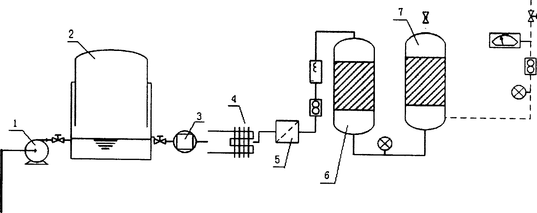Production and apparatus for producing methane from refuse embedded gas