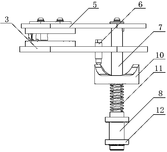 Device for detecting mechanical characteristics of human-like tooth and jaw movement cycle food machinery