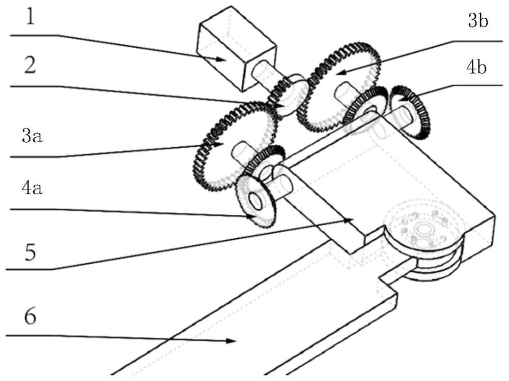 Foldable underwater vehicle flapping wing device and underwater vehicle