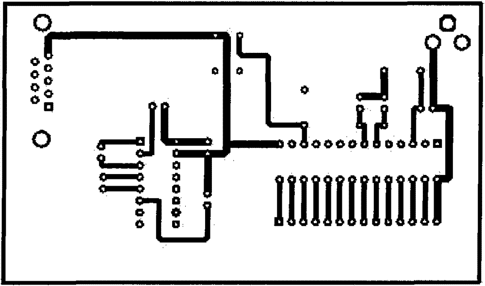 Explosion positioning method of manually made PCB (Printed Circuit Board)