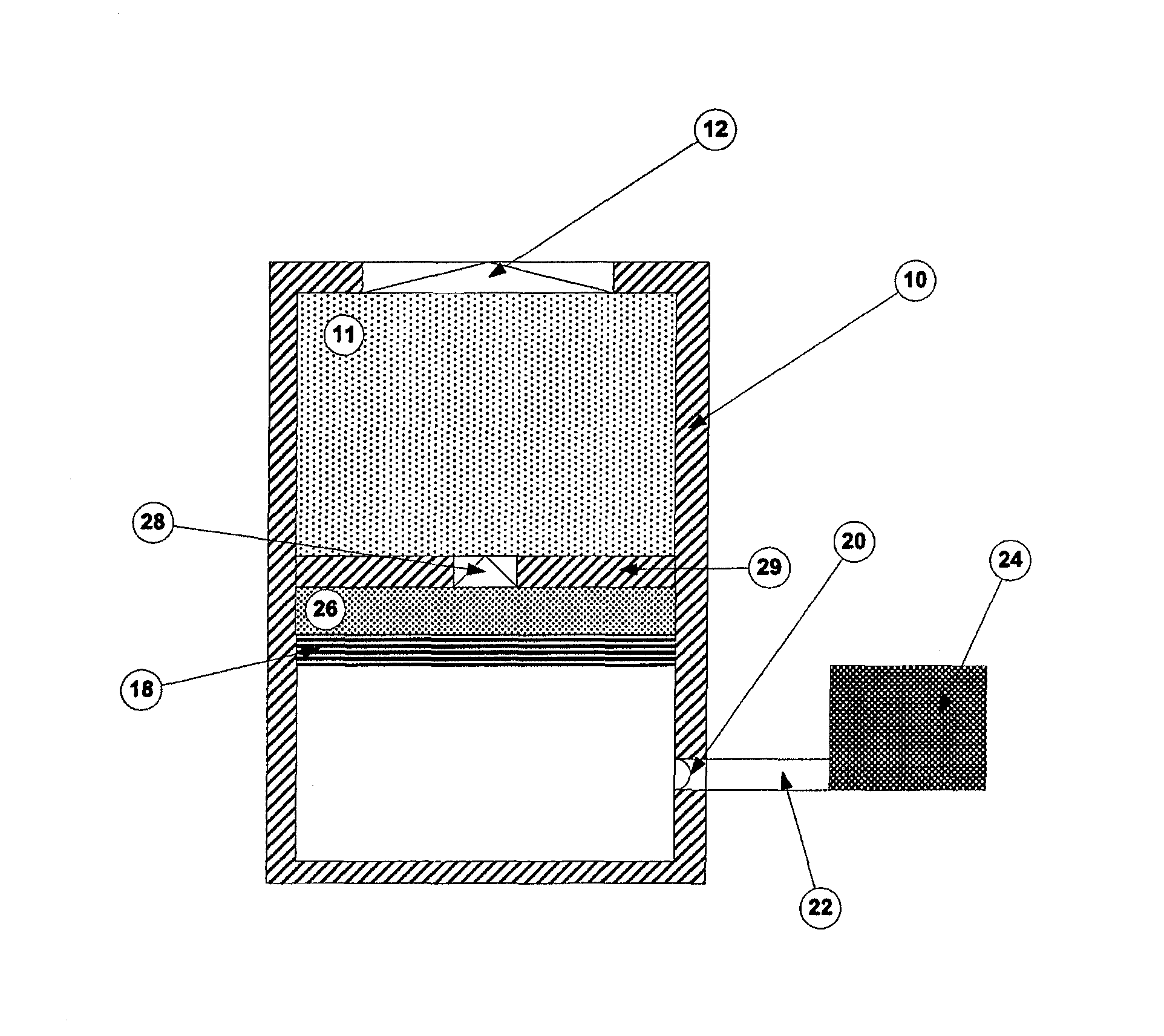 Apparatus and method for distributing irritants or warfare agents