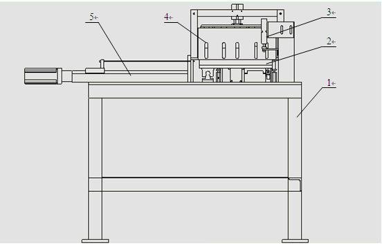 Automatic packaging machine for mercury thermometer