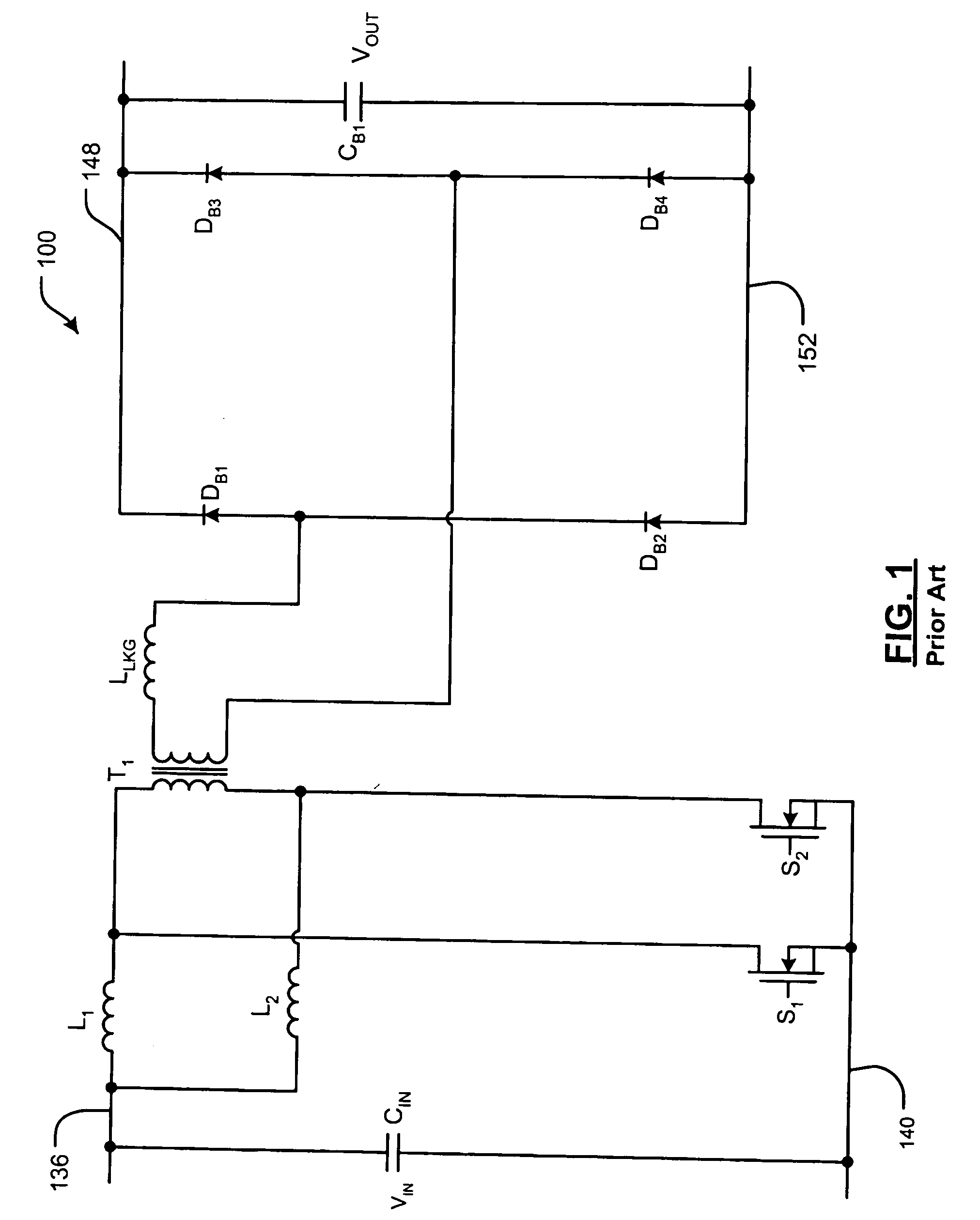 DC converter circuit with overshoot protection