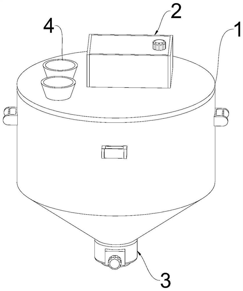 Novel aluminum-plated high-strength reflective film preparation device