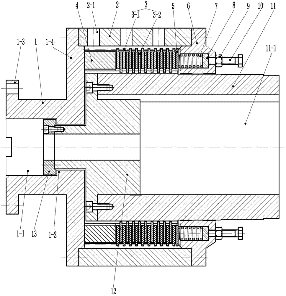 Friction type torque limiting clutch