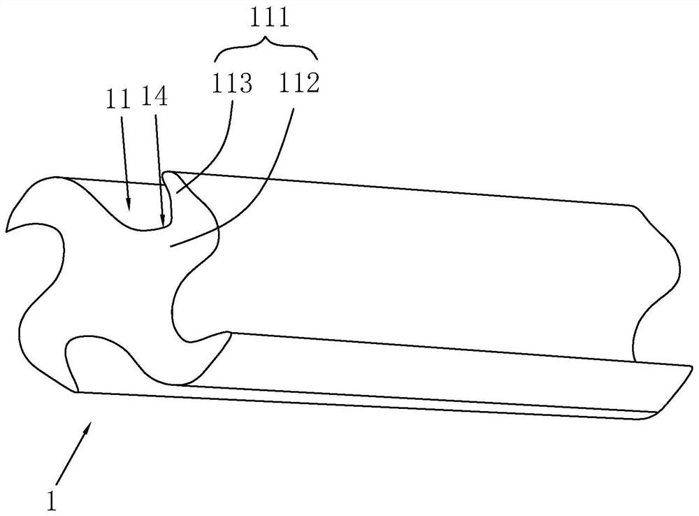 Abrasive material, processing equipment and processing technology thereof