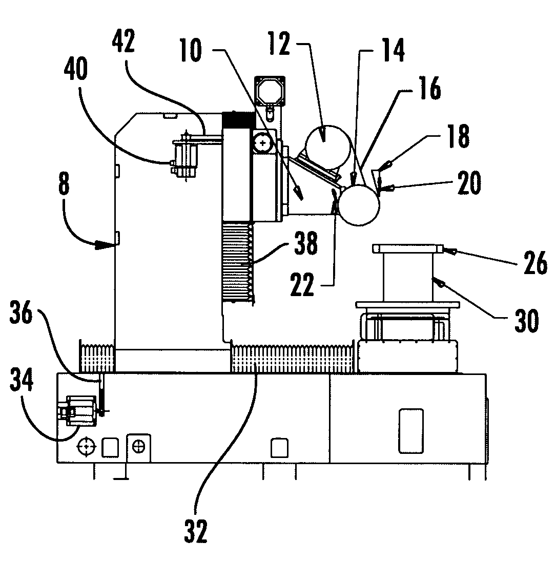 Method and apparatus for grinding a workpiece
