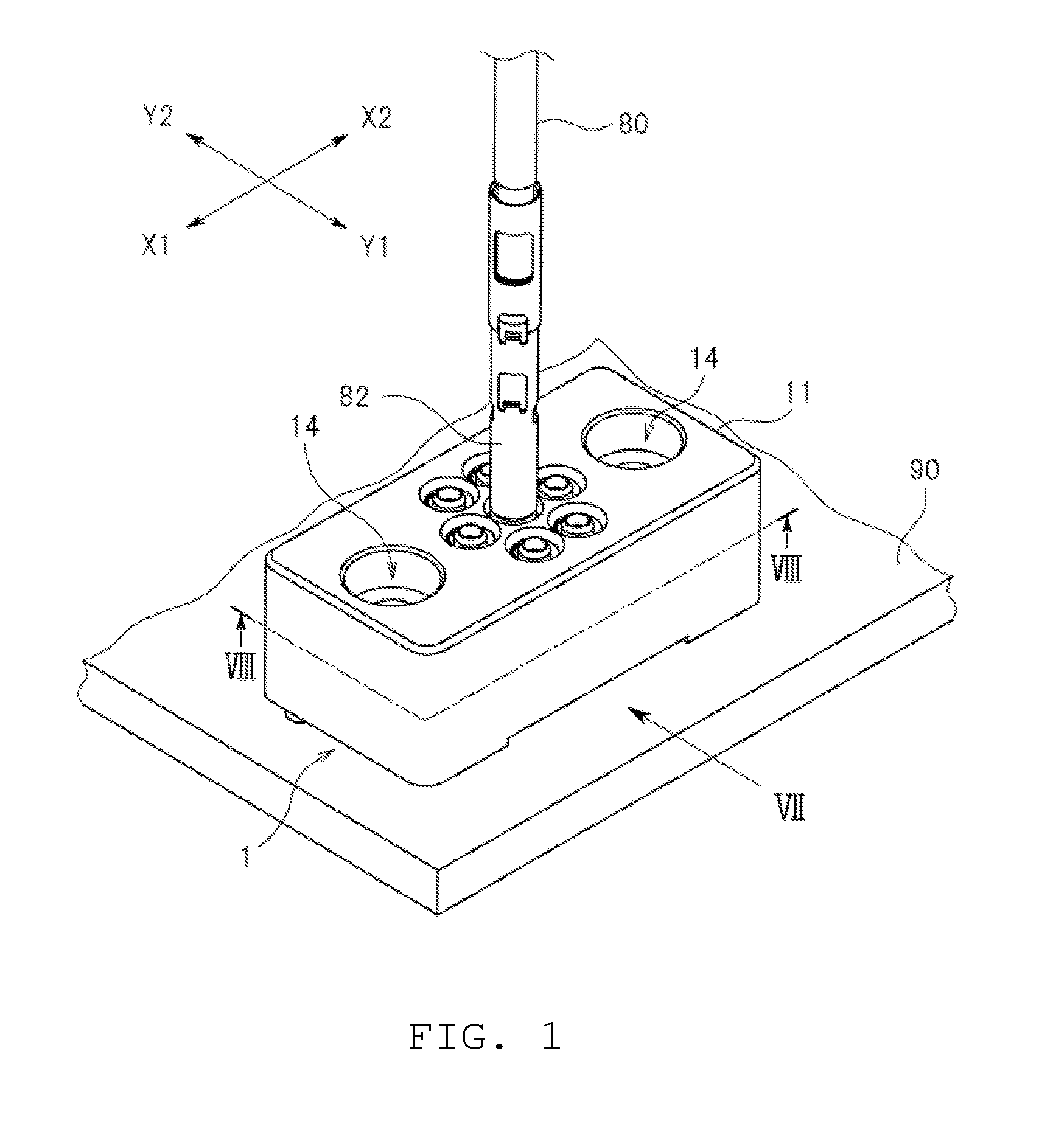 Connector and semiconductor testing device having the same