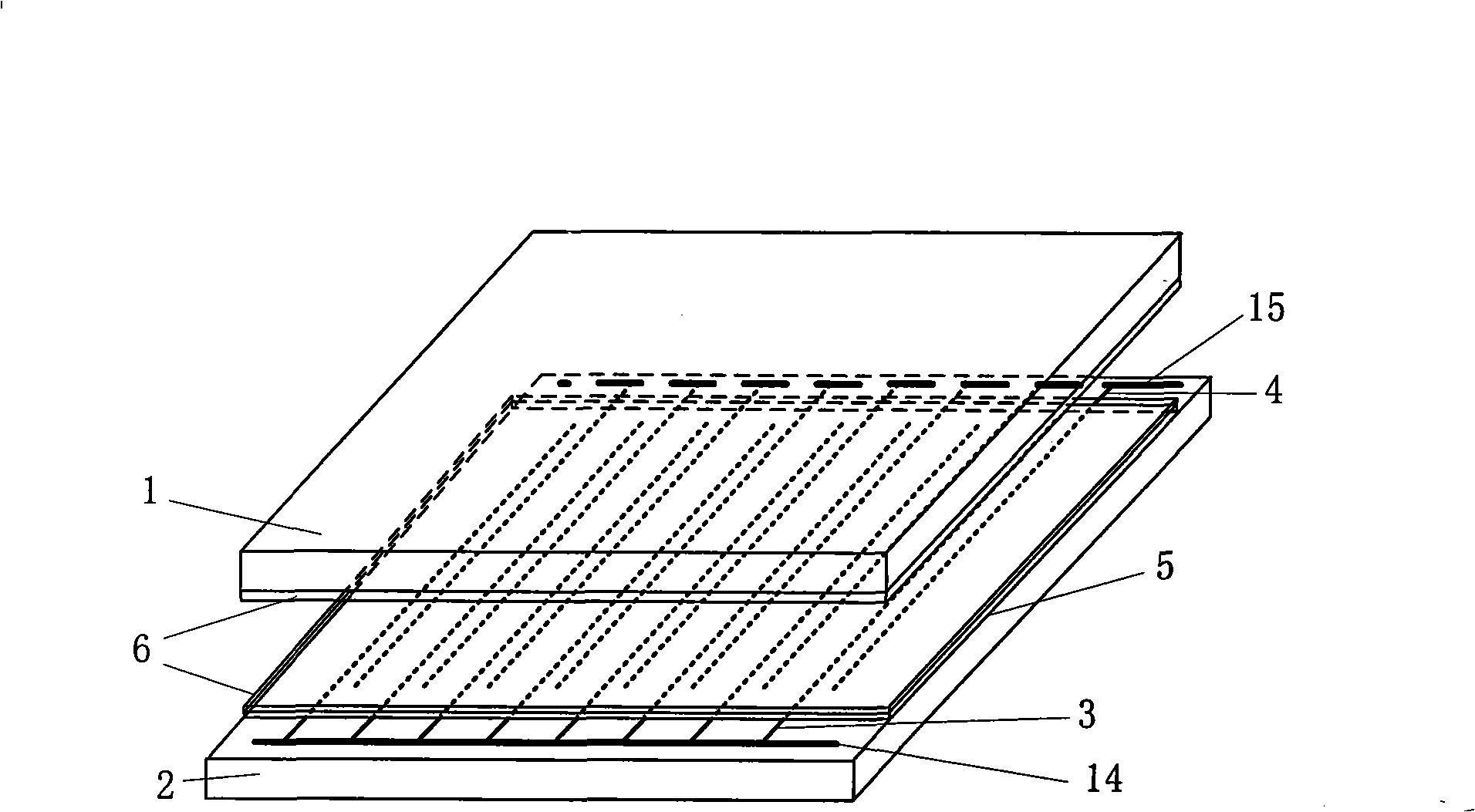 Production method of cold cathode flat light source