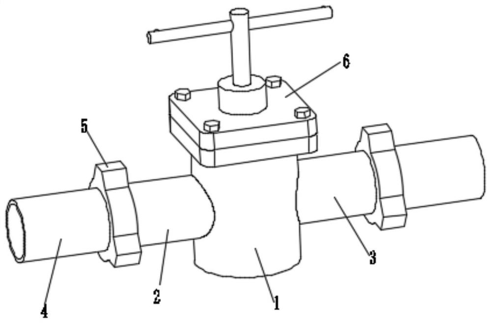 Ultrahigh-pressure union type plug valve