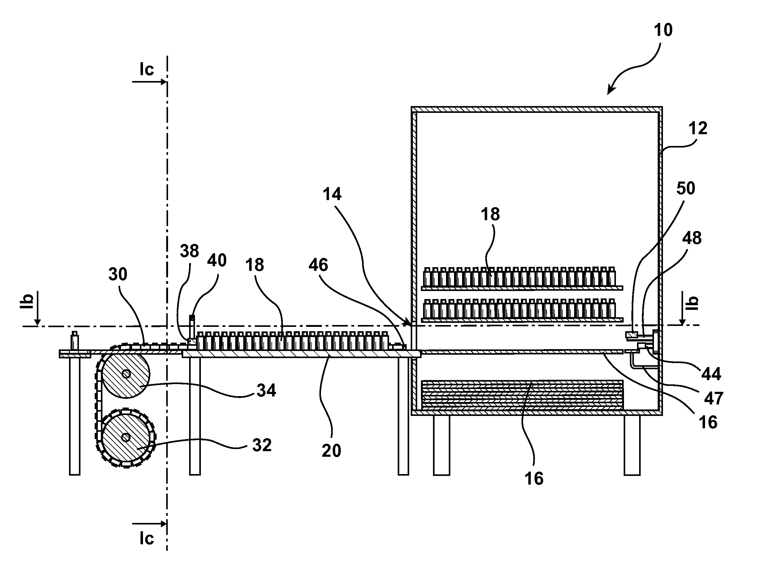Apparatus for loading and unloading a tray of a freeze drying plant and method thereof