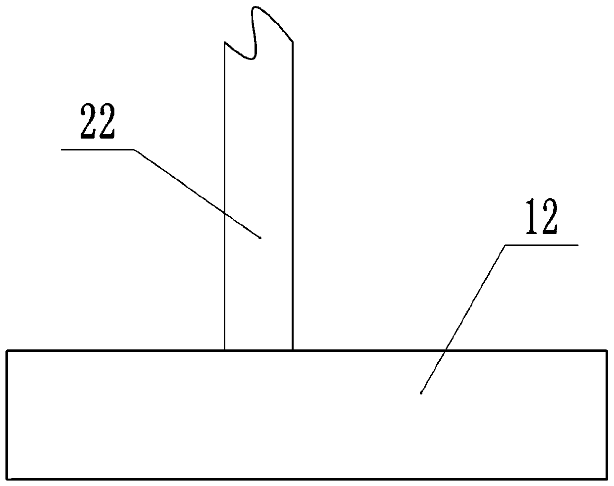 Storage and transfer device for chips