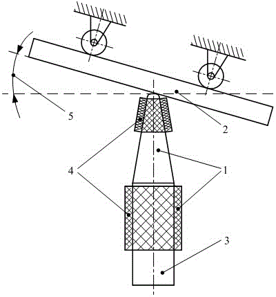 A driving method of a tilting sub-tower piezoelectric motor with anti-friction and modal drive