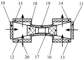 A driving method of a tilting sub-tower piezoelectric motor with anti-friction and modal drive