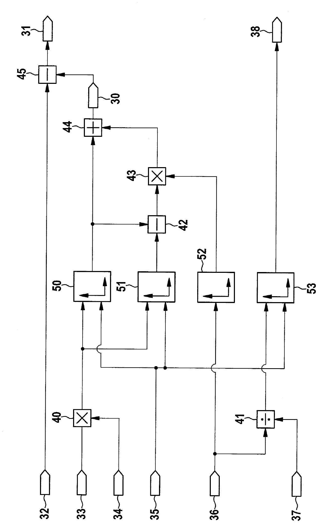 Method and control unit for determining a mass flow in a high-pressure exhaust gas recirculation system of an internal combustion engine