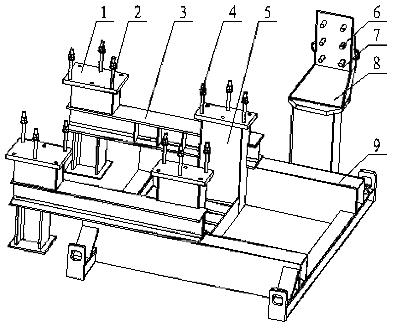 Fan gear integration supporting device