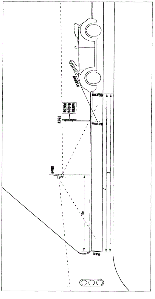 Method for obtaining evidence of behavior of intentionally running yellow light of driver