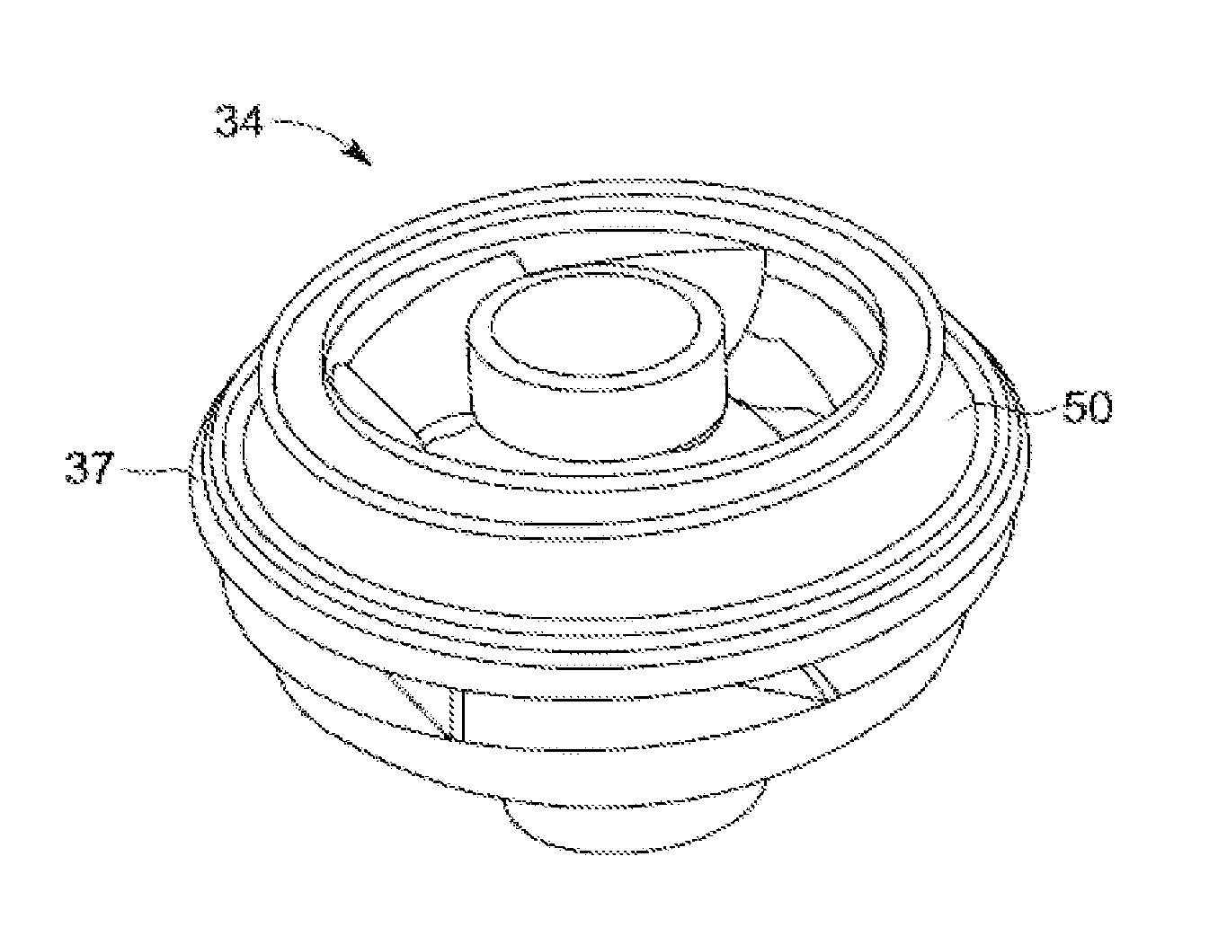 Electrical submersible pump and pump system including additively manufactured structures and method of manufacture