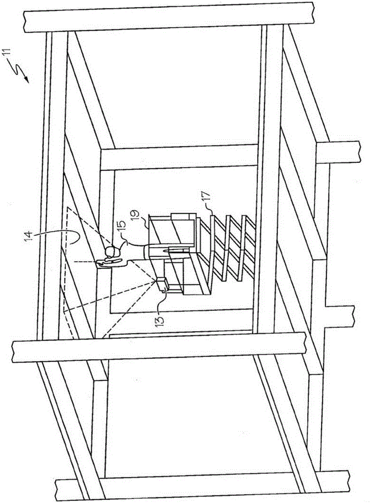Method and apparatus for projection of BIM information